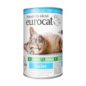 Влажный корм Eurocat для кошек с рыбой